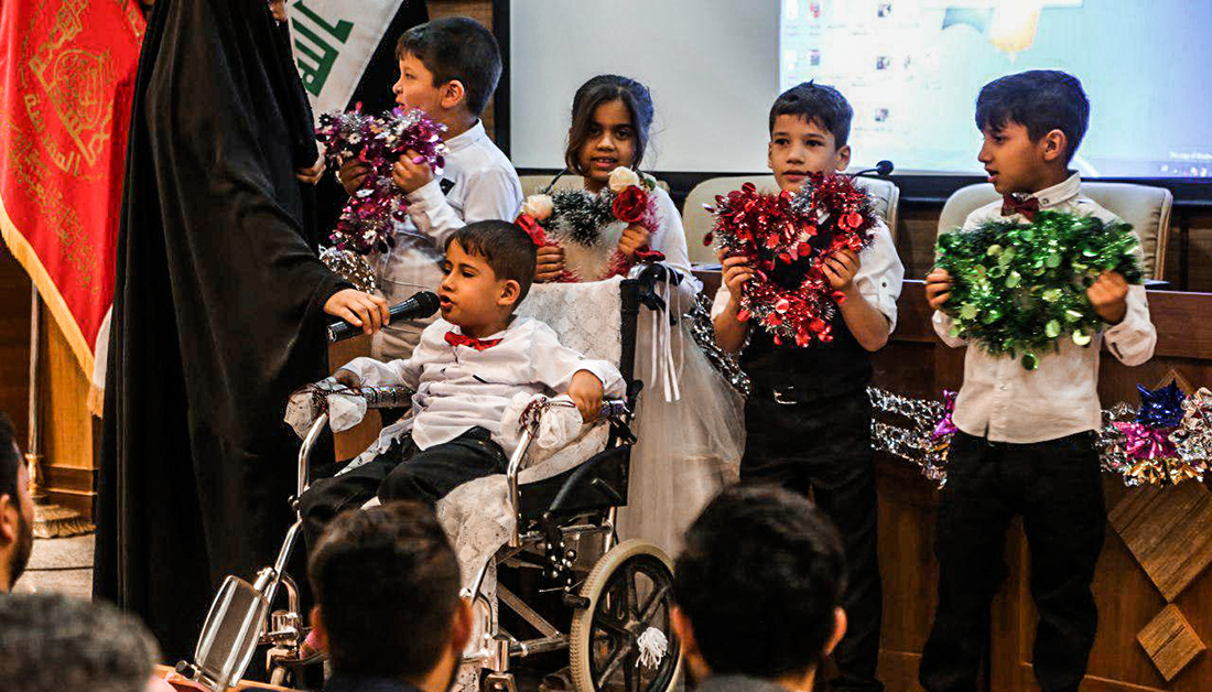 العتبة الحسينية تخرج دفعة جديدة من اطفال التوحد