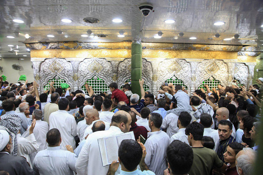 صور حصرية لاجواء مرقد الامام الحسين من الداخل
