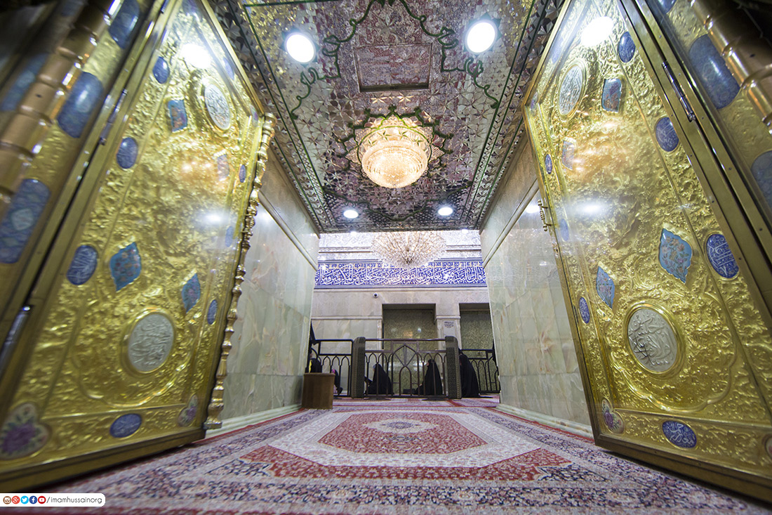 صور .. ابواب الدخول الى حرم الحسين
