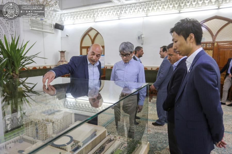 The New Japanese Ambassador to Iraq: the Imam Ali (PBUH) Holy Shrine Has Astounding Landmarks