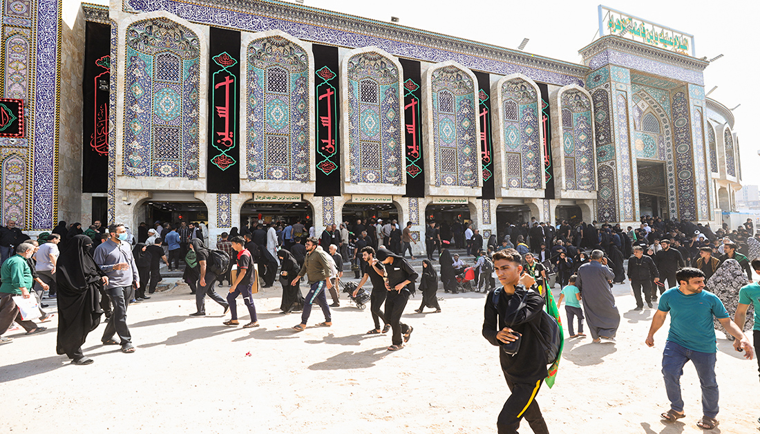 لاول مرة.. مساحات واسعة من صحن العقيلة المجاور لمرقد الامام الحسين (ع) تفتتح امام الزائرين